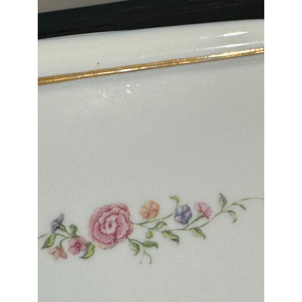 Vintage Floral Tissue Box Cover Cottage Core Bathroom Decor - Picture 8 of 10